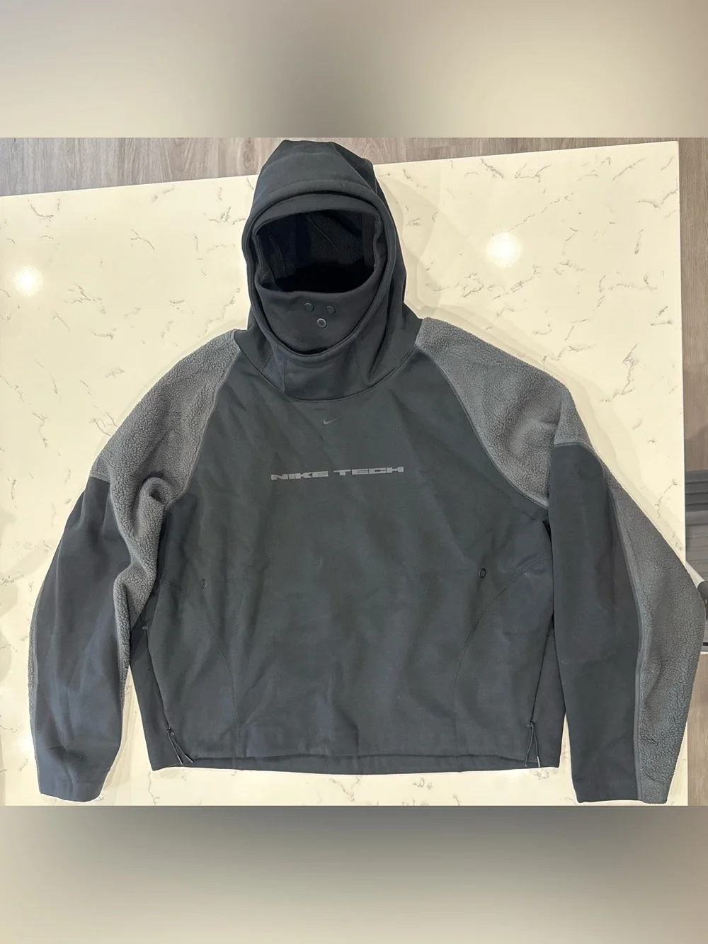 Nike Tech Boreas Men's Oversized Hoodie fleece men’s Large jacket top shiesty